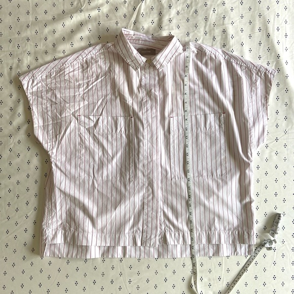 EVERLANE The Short-Sleeve Box Shirt, L - Picture 5 of 8